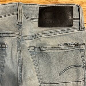 G-Star Raw Streetwear Light Wash Slim Fit Men's Jeans 28